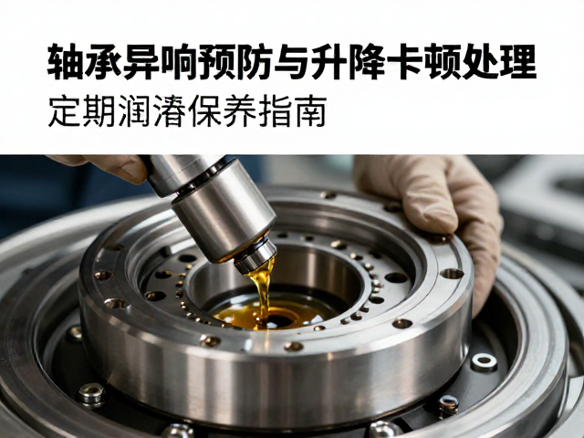 轴承异响预防与升降卡顿处理,定期润滑保养全指南
