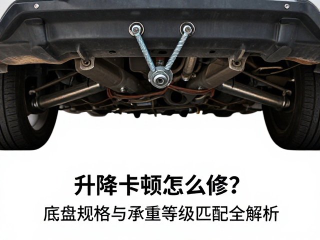 升降卡顿怎么修?底盘螺丝规格与承重等级匹配全解析