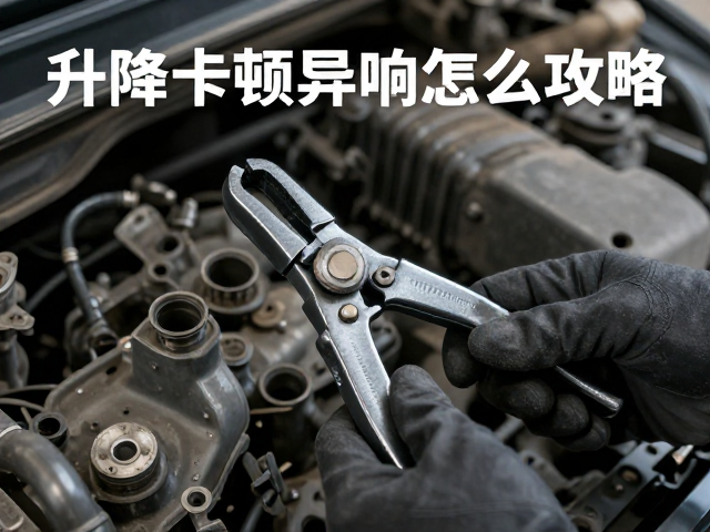 升降卡顿异响怎么修?拆卸专用夹具全攻略