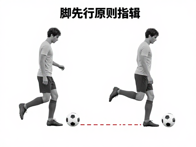 足球基础发力教学,脚先行原则与核心动作训练指南