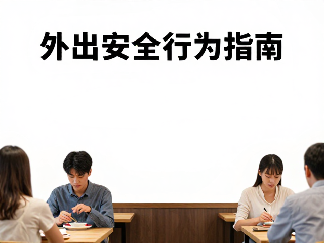 餐厅安静入座等候，化解压力信号，建立外出安全行为指南