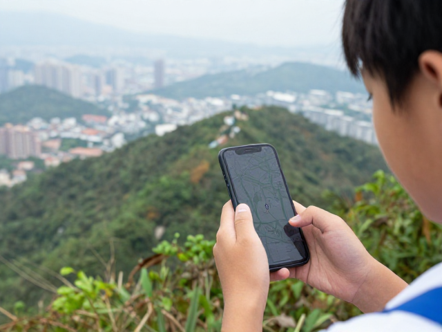 青少年沉迷手机导航,城市近郊山迷路风险激增,家长必读