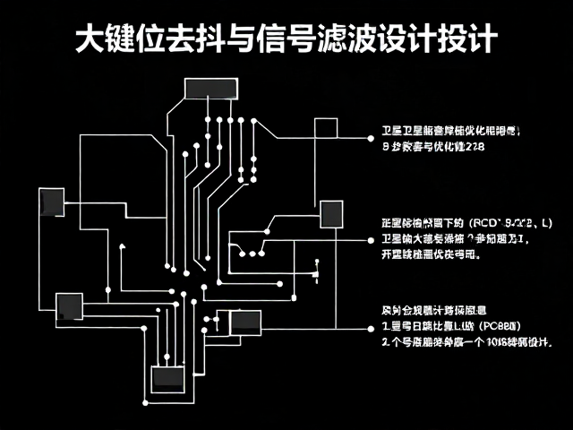 大键位去抖与信号滤波电路设计,卫星轴配套焊盘优化指南
