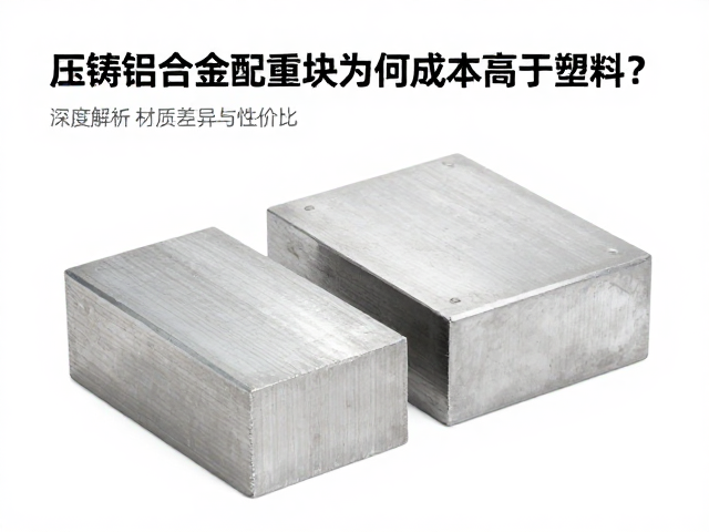 压铸铝合金配重块为何成本高于塑料？深度解析材质差异与性价比