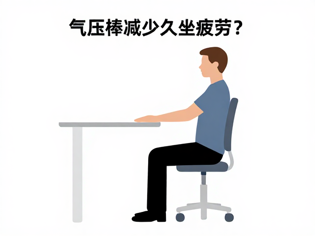 气压棒防锈与多点分散受力,如何科学减少久坐疲劳?