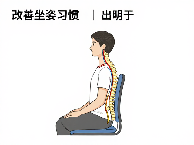 改善坐姿习惯,利用多点贴合分散受力原理,选对坐深更护脊