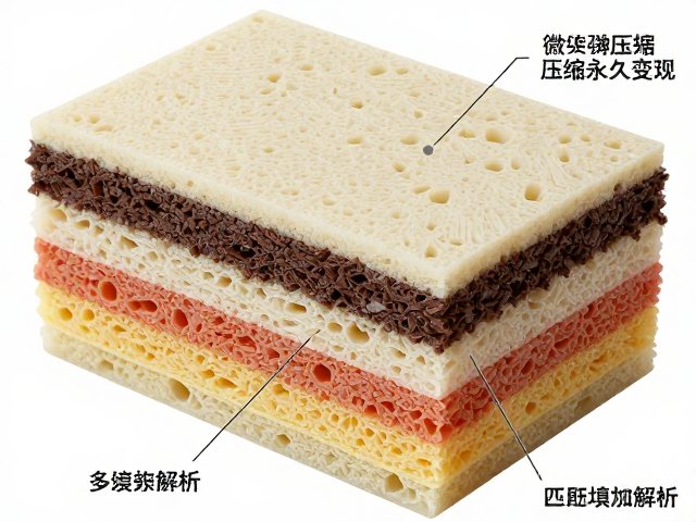 高密度微孔回弹原理，压缩永久变形与多层填充对比解析
