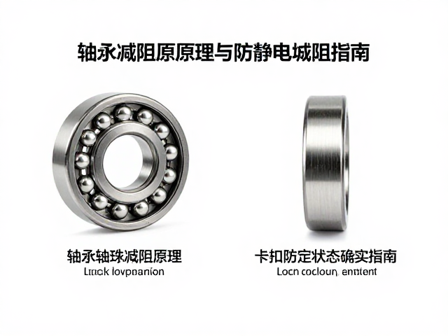 轴承滚珠减阻原理与防静电导电性，卡扣锁定状态确认指南