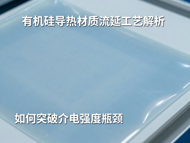 有机硅导热材质流延工艺解析,如何突破介电强度瓶颈