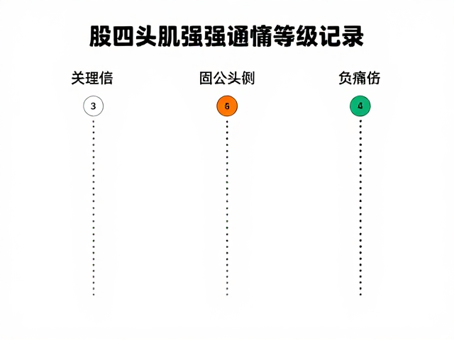 股四头肌强化训练与疼痛等级记录,日常防护指南