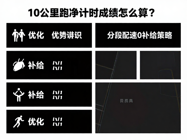 10公里跑净计时成绩怎么算?赛道辨识关键与优化指南