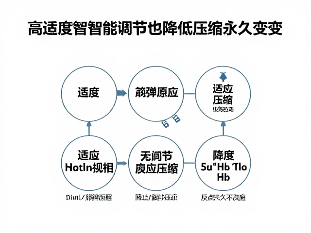 高密度微孔回弹原理，自适应智能调节降低压缩永久变形