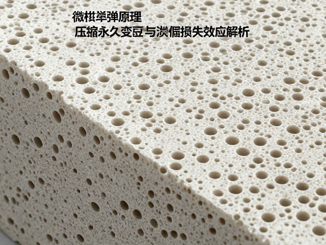 高密度微孔回弹原理，压缩永久变形与滞后损失效应解析