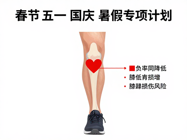 节假日运动负荷激增与下肢关节的生物力学压力