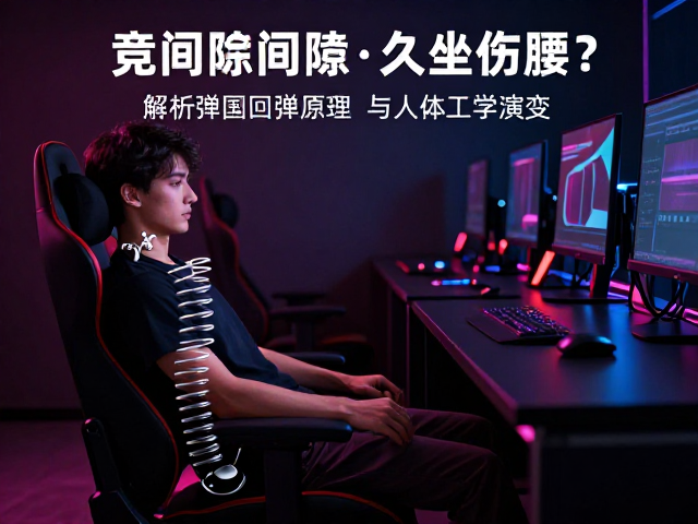 电竞间隙久坐伤腰?解析弹簧回弹原理与人体工学演变