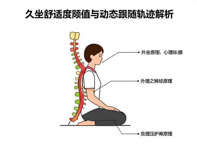 外凸顶压护脊原理，久坐舒适度阈值与动态跟随轨迹解析