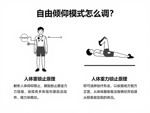自由倾仰模式怎么调？解析人体重力锁止原理与阻力范围