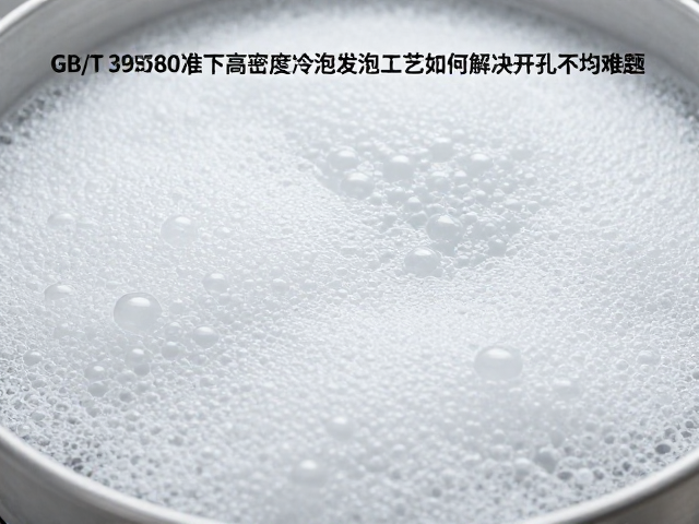 GB/T 39580标准下高密度冷泡发泡工艺如何解决开孔不均难题