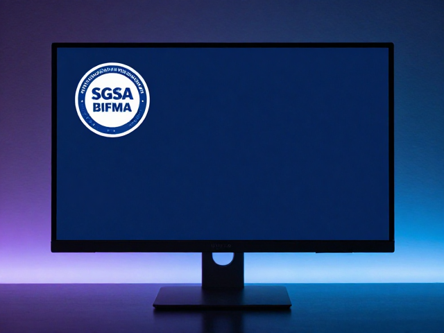 日常视频剪辑RGB氛围灯推荐，SGSA/BIFMA认证高颜值显示器