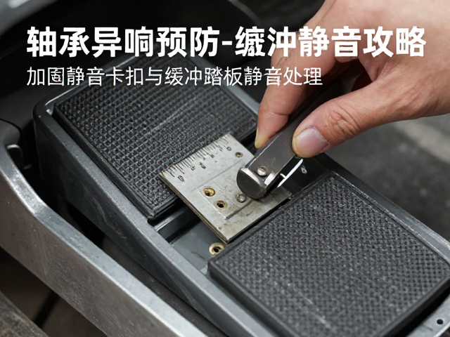 轴承异响预防，加固静音卡扣与缓冲踏板静音处理全攻略