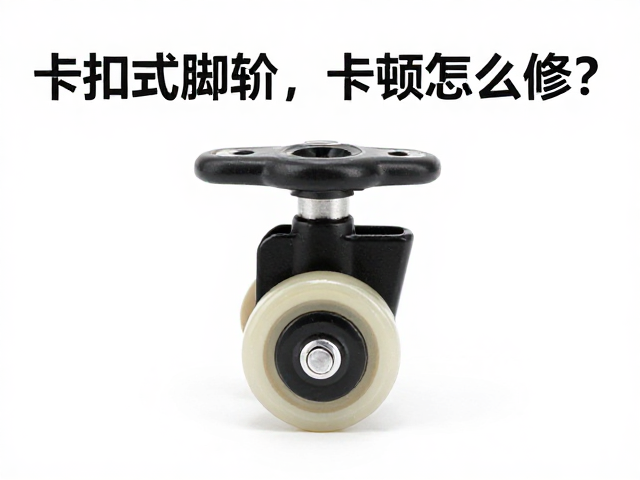 卡扣式脚轮卡顿怎么修?测试转动灵活性与刹车功能全攻略