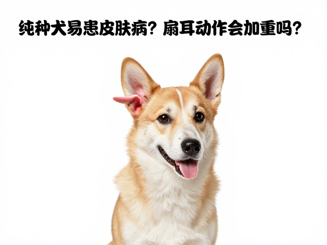 纯种犬易患皮肤病?扇耳动作会加重吗?专家揭秘护理误区