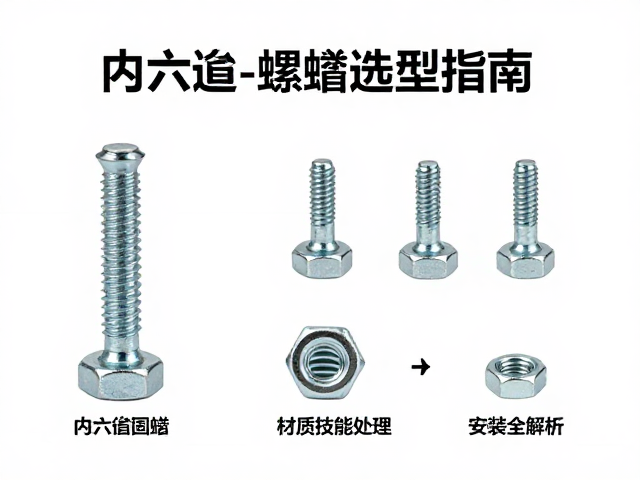内六角圆柱紧固螺丝与螺母选型指南,规格、材质与安装全解析