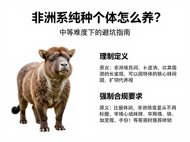 非洲系纯种个体怎么养？中等难度下的避坑指南与养护技巧