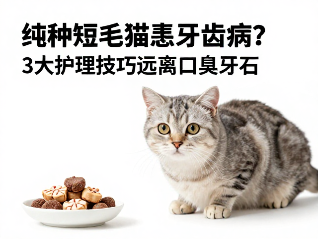 纯种短毛猫易患牙齿病?3大护理技巧远离口臭牙石
