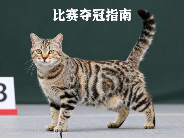 山猫纹纯种猫竞技比赛夺冠指南,赛场表现与品种优势解析