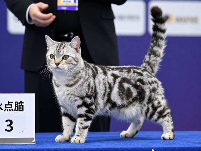 山猫纹纯种猫竞技比赛夺冠指南,赛场表现与品种优势解析