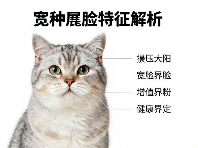 纯种短毛猫宽额宽脸特征解析,高颜值与健康基因全攻略