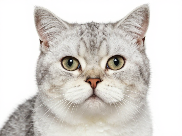 纯种短毛猫宽额宽脸特征解析,高颜值与健康基因全攻略