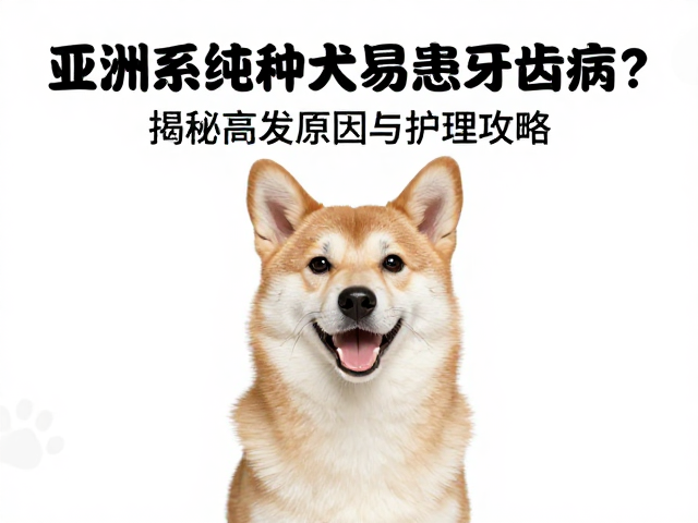 亚洲系纯种犬易患牙齿病?揭秘高发原因与护理攻略