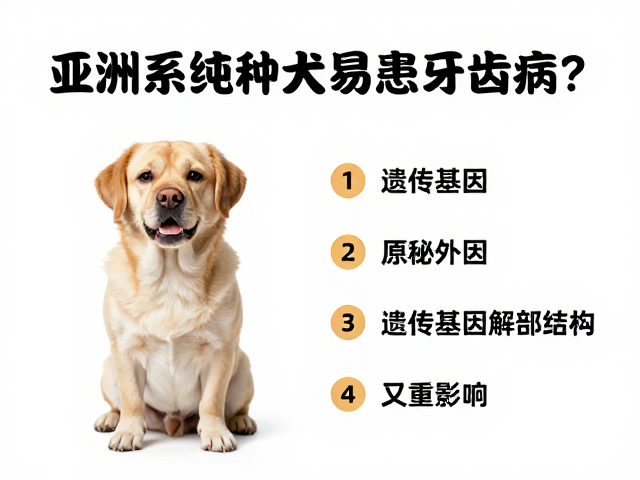 亚洲系纯种犬易患牙齿病?揭秘高发原因与护理攻略