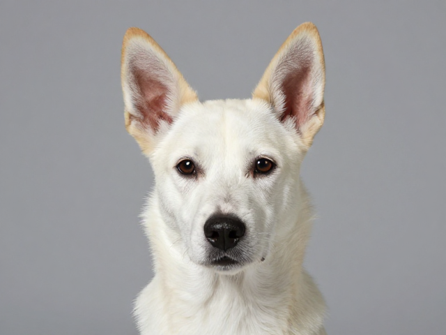 纯种犬直立耳特征解析,毛用纺织品种的高价值鉴别指南