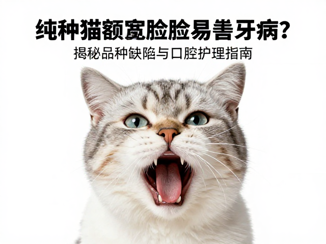 纯种猫宽额宽脸易患牙病?揭秘品种缺陷与口腔护理指南