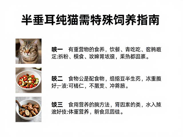半垂耳纯种猫需特殊环境饲养指南