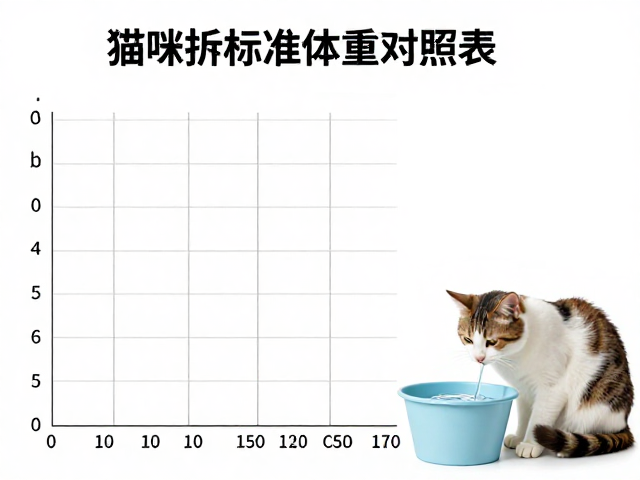 猫咪标准体重对照表,毛发梳理与新鲜饮水,打造健康好身材
