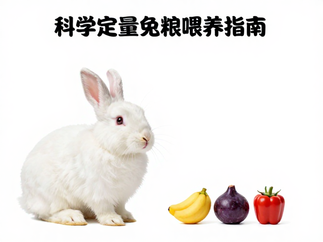 兔子标准体重对照,不可喂高糖水果,科学定量兔粮喂养指南