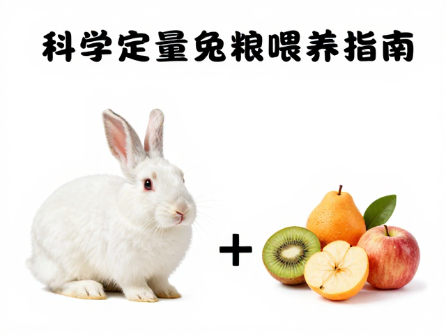 兔子标准体重对照,不可喂高糖水果,科学定量兔粮喂养指南