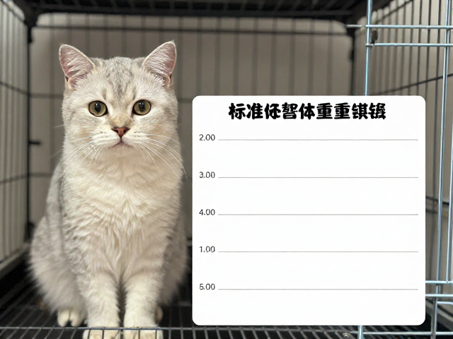 室内笼养猫标准体重参考，指甲修剪频率与护理指南