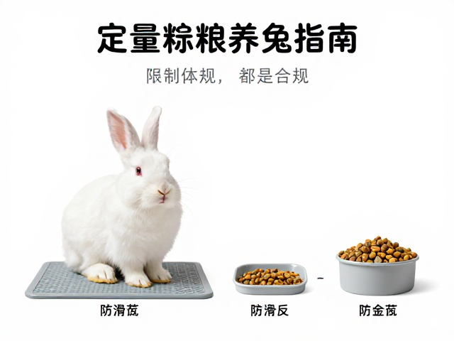宠物兔标准体重对照,防滑地面,定量兔粮养兔指南