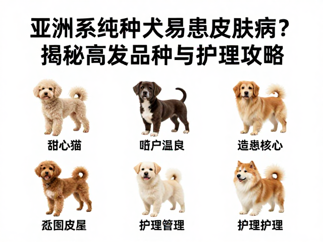 亚洲系纯种犬易患皮肤病?揭秘高发品种与护理攻略