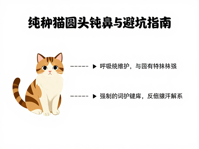 纯种猫圆头钝鼻需特殊环境？揭秘饲养难点与避坑指南