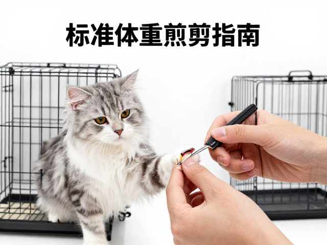 室内笼养猫标准体重与指甲修剪指南