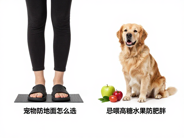 标准体重下,宠物防滑地面怎么选?忌喂高糖水果防肥胖
