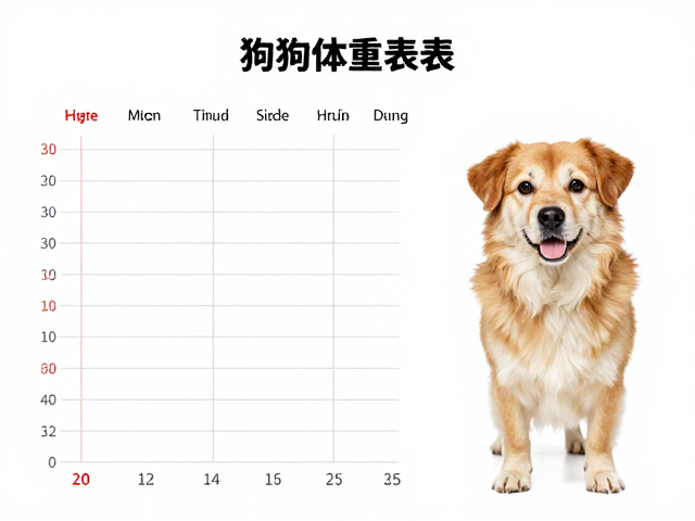 狗狗标准体重对照表,耳部清洁与不可频繁洗澡的护理指南