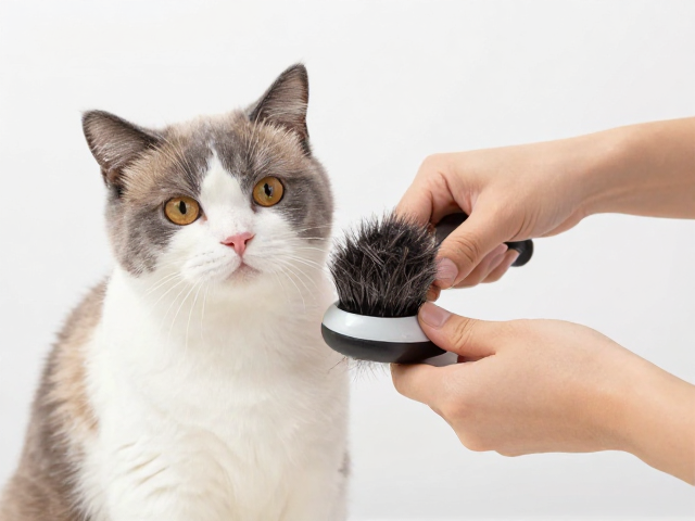 标准体重下的猫咪毛发梳理,好奇心重如何科学打理?