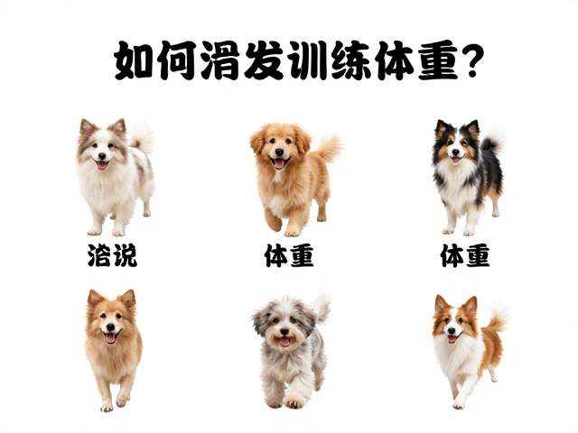 活泼好动狗狗如何保持标准体重?防滑地面训练指南